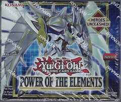 Yu-Gi-Oh Power of the Elements Booster Box - UNLIMITED Edition